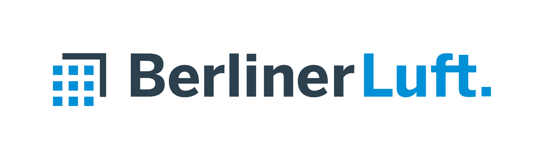 Logo Berliner Luft mit Symbol
