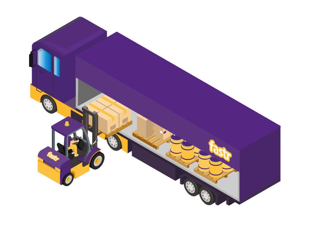 Bild von einem Fastr 40 Tonner