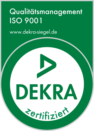 DEKRA ISO 9001 Qualitätsmanagement Zertifikat
