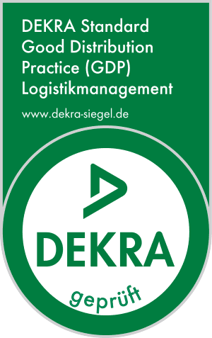 DEKRA GDP Logistikmanagement Prüfsiegel
